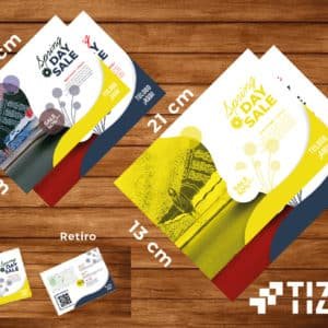 portada volante Grupo timza tamaños