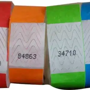 Manillas neon papel