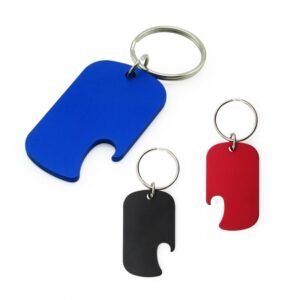 LLAVERO DESTAPADOR ALUMINIO